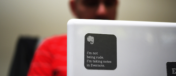 Evernote "i'm not being rude" 